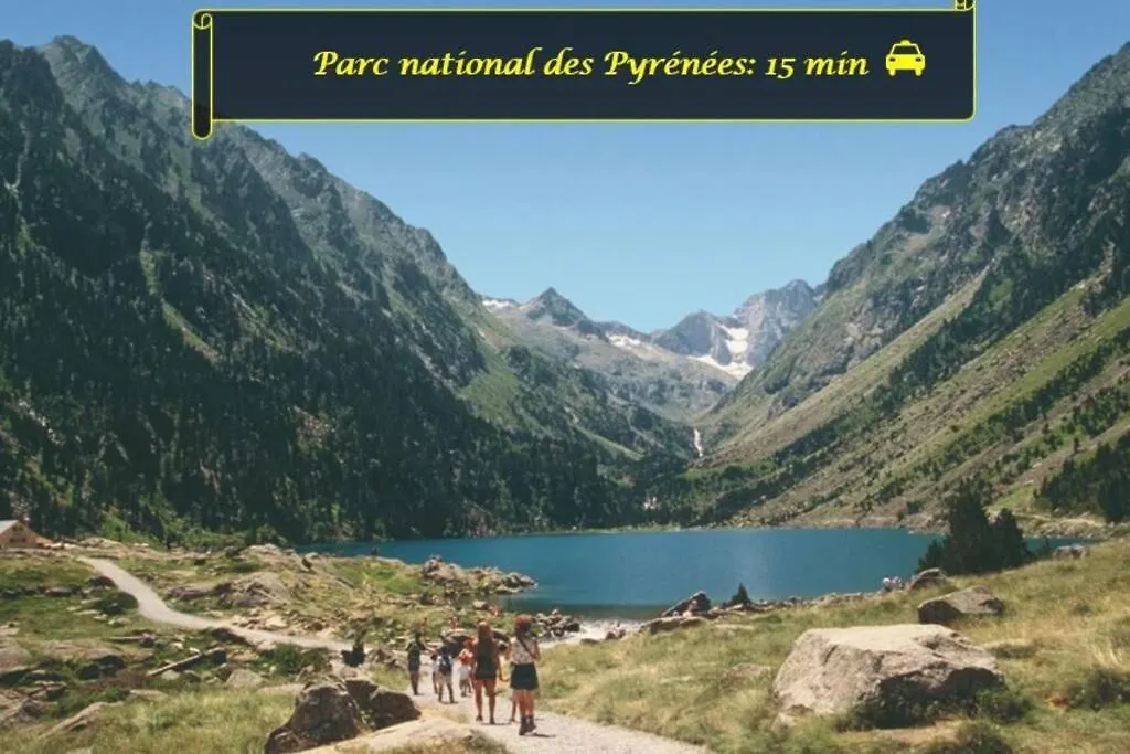 Le Trekking *Studio 30M²*Wifi*Parking Prive*Calme Lourdes France
